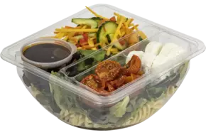 Indoor maaltijdsalade geitenk. bak 400gr